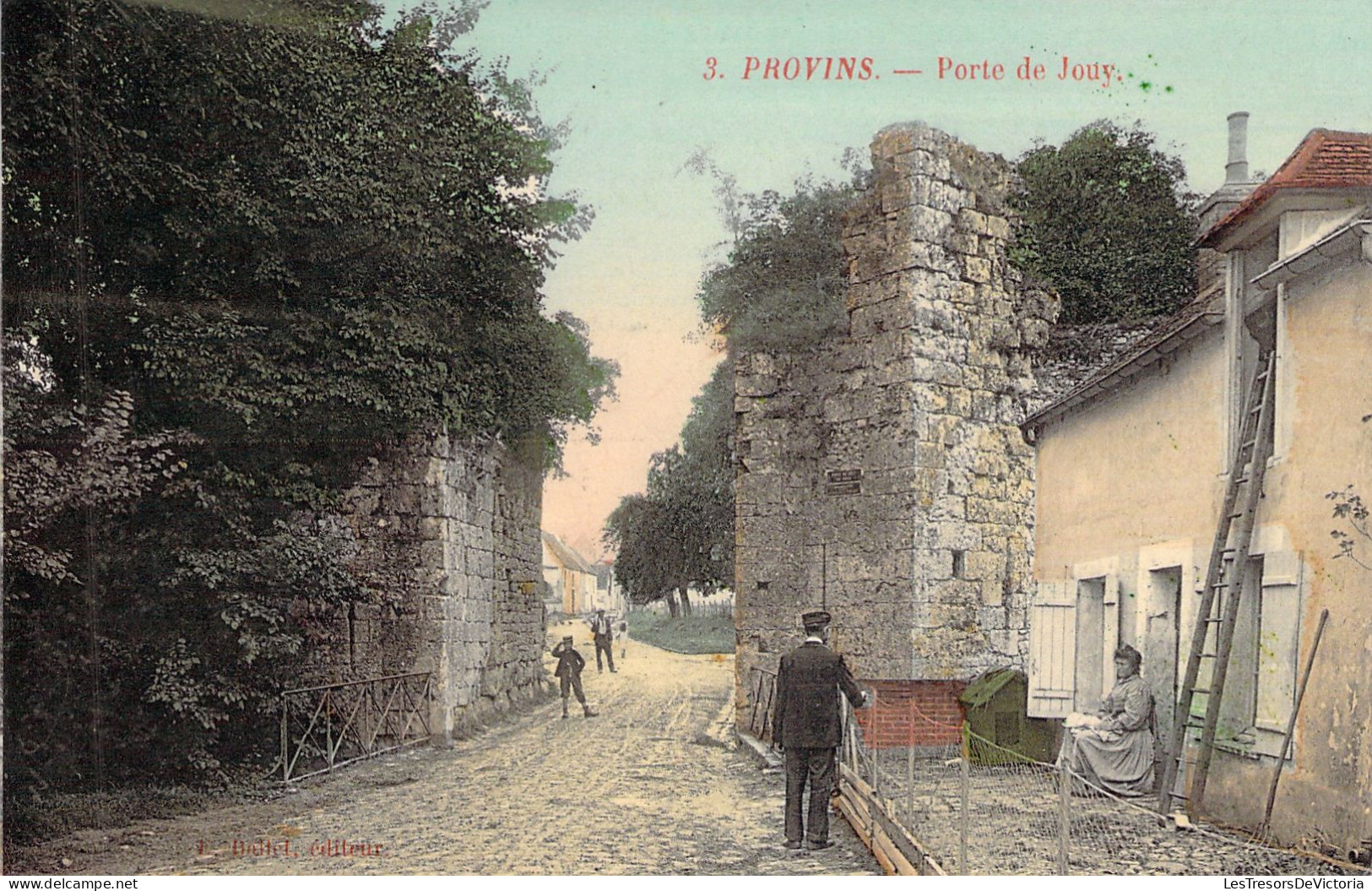 FRANCE - Provins - Porte De Jouy - Animé - Carte Postale Ancienne - Provins