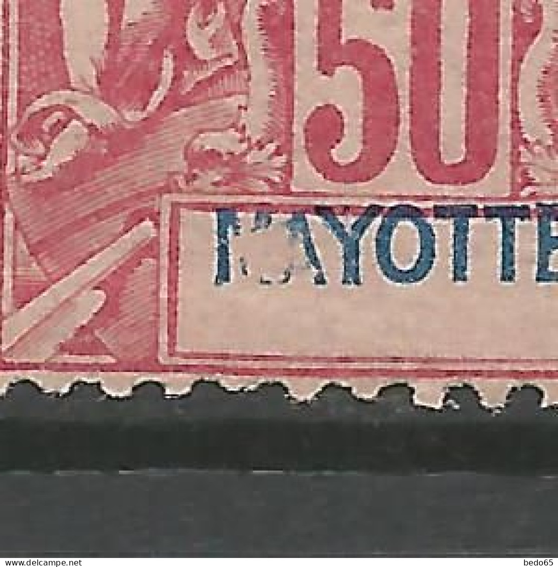 MAYOTTE N° 11 Variétée NEUF*  CHARNIERE Foissure / Hinge / MH - Ungebraucht