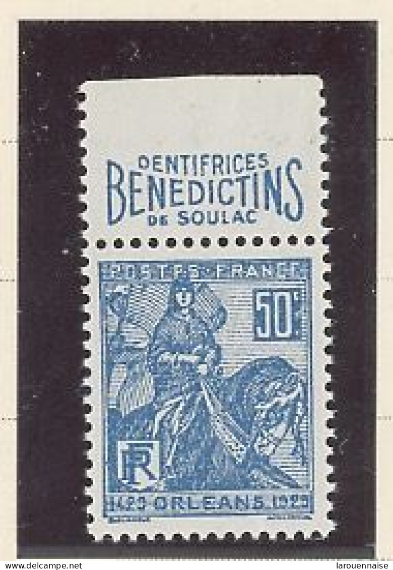 BANDE PUB -N°257-N**-PUB  BENEDICTINS -MAURY N°144 - Unused Stamps