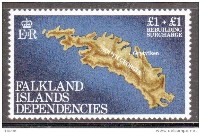 FALKLAND (Géorgie Du Sud) -  N°115 ** (1982) - Georgias Del Sur (Islas)