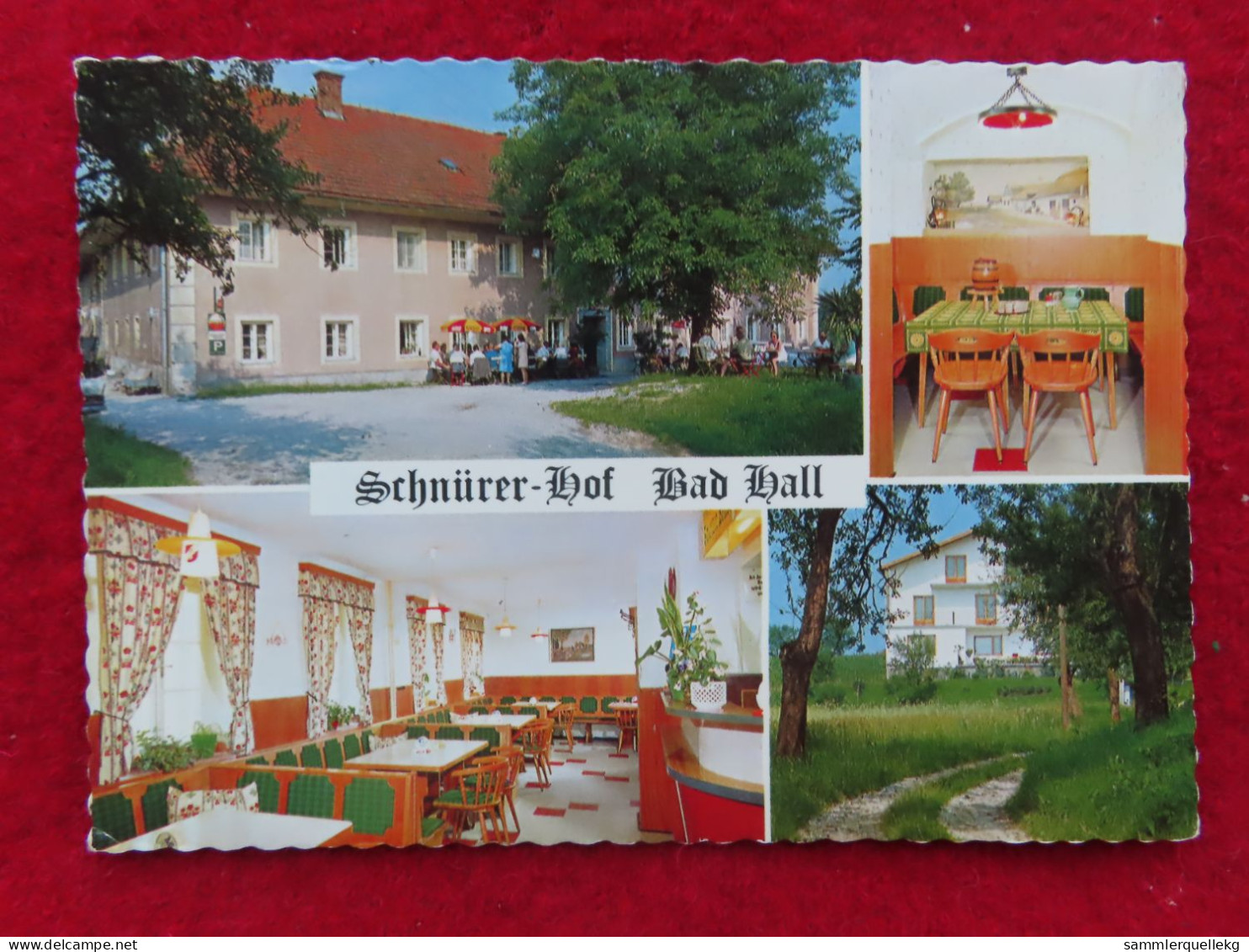 AK: Bad Hall, Schnürer Hof, Ungelaufen (Nr.3111) - Bad Hall