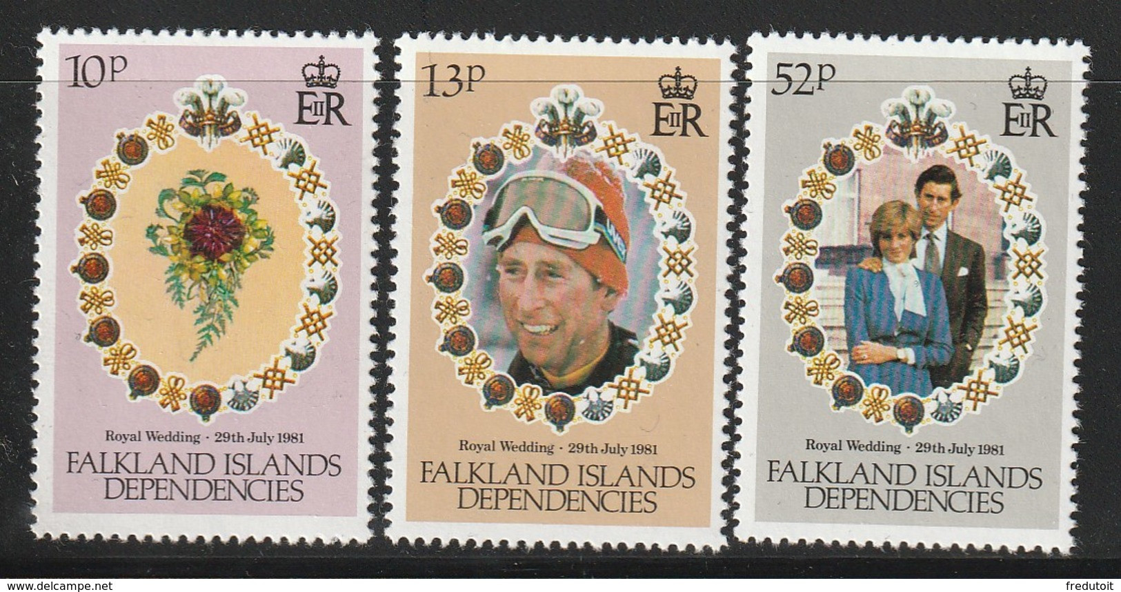 FALKLAND (Géorgie Du Sud) - N° 98/100  ** (1981) - South Georgia