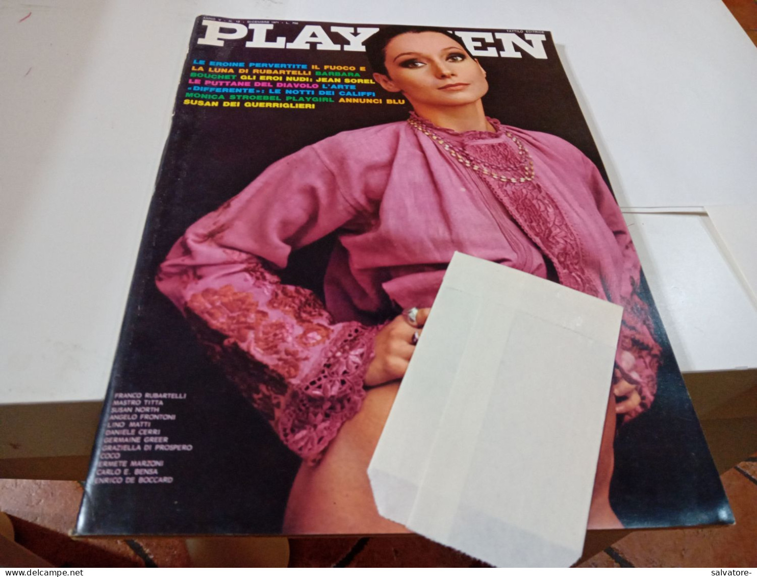 RIVISTA SEX- PLAYMEN- ANNO V- NUMERO 12- DICEMBRE 1971- EDIZIONE ITALIANA - Santé Et Beauté