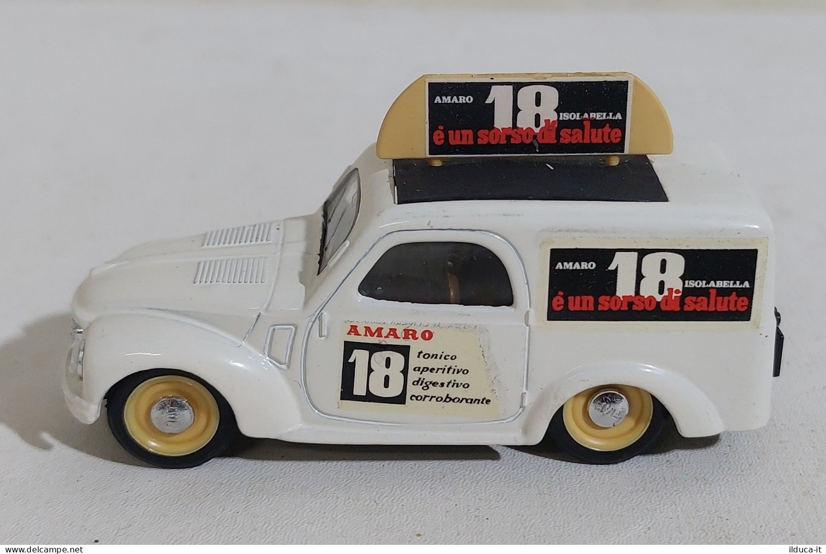 57301 BRUMM 1/43 R057 - FIAT 500B Commerciale - Amaro 18 Isolabella - Brumm