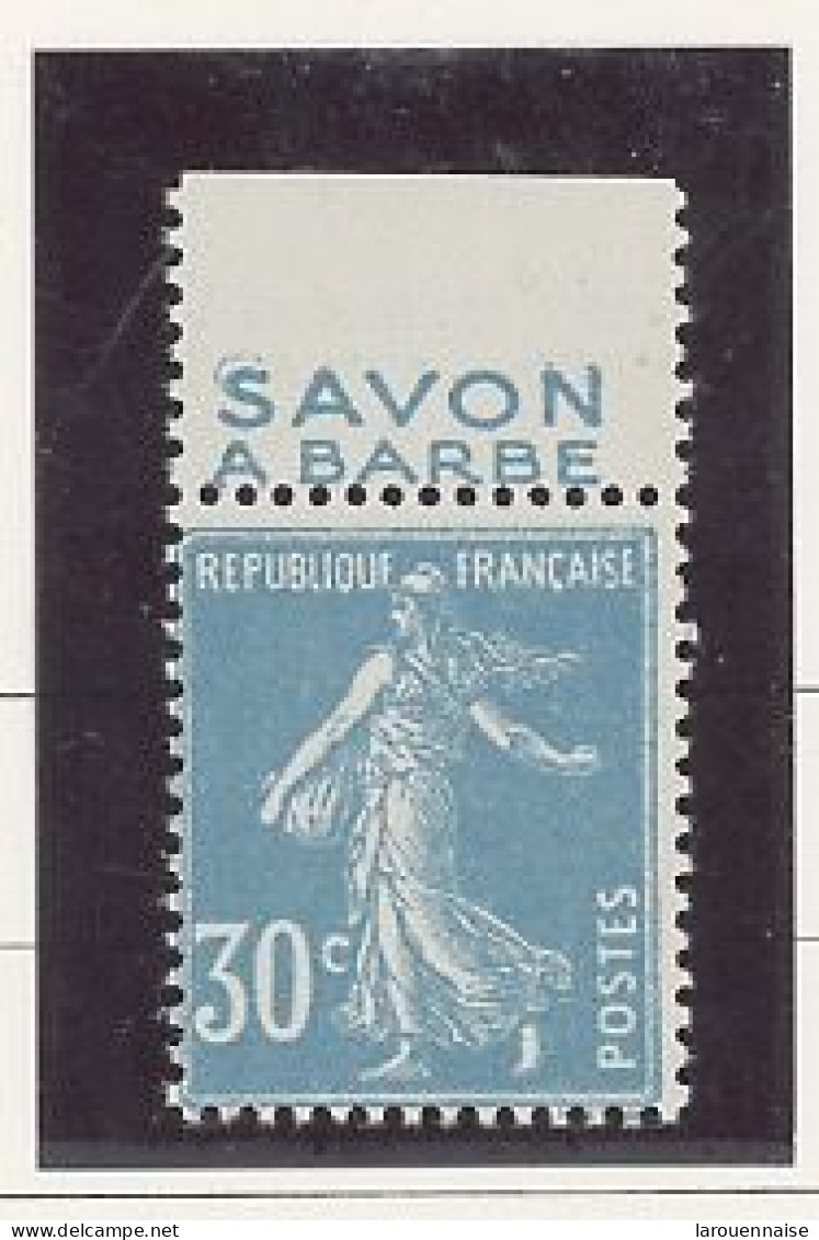 BANDE PUB -N°192 TYPE II B  -N**  -PUB  SAVON A BARBE -MAURY N°43 - Unused Stamps