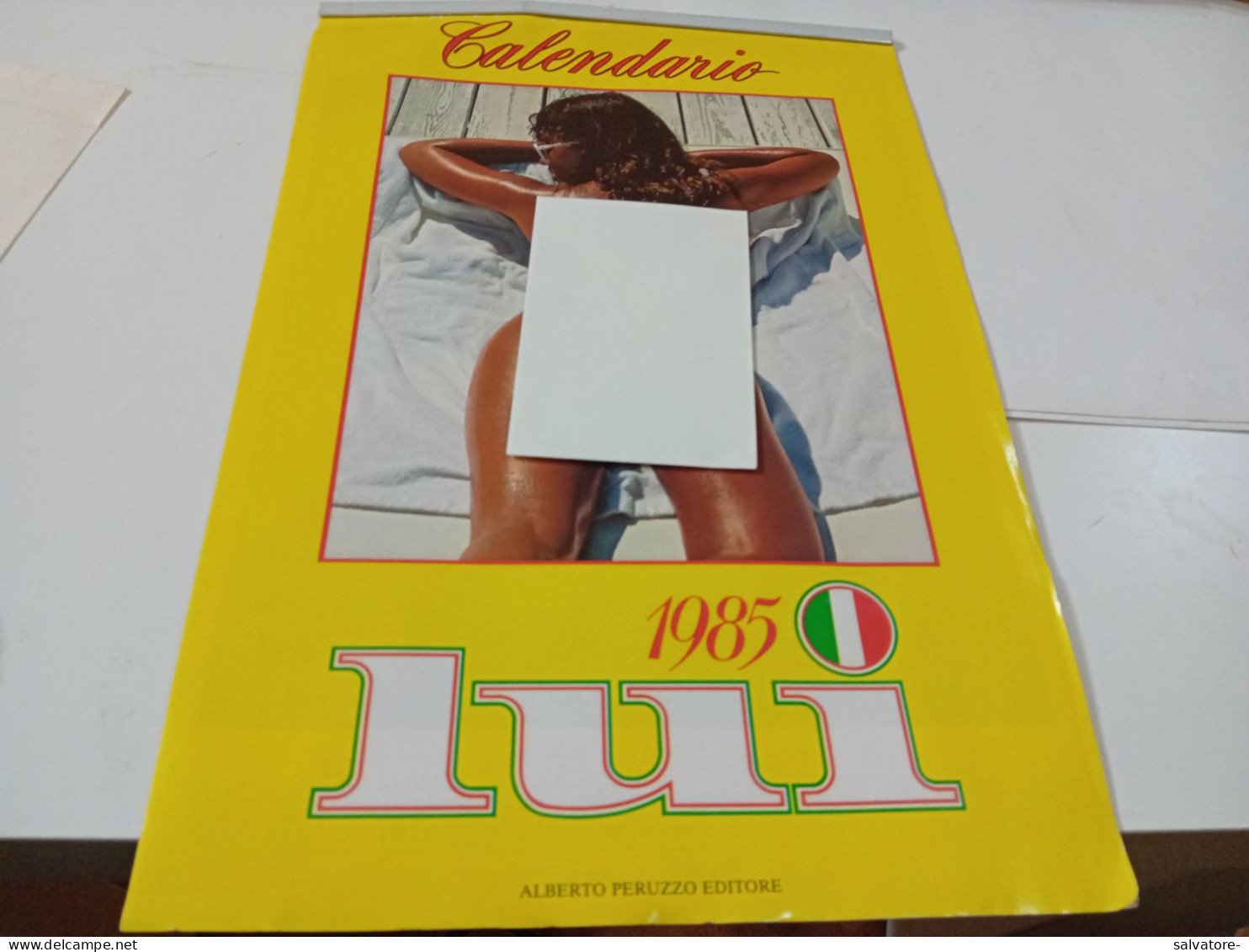 CALENDARIO SEX LUI - ALBERTO PERUZZO EDITORE  1985 - Salute E Bellezza