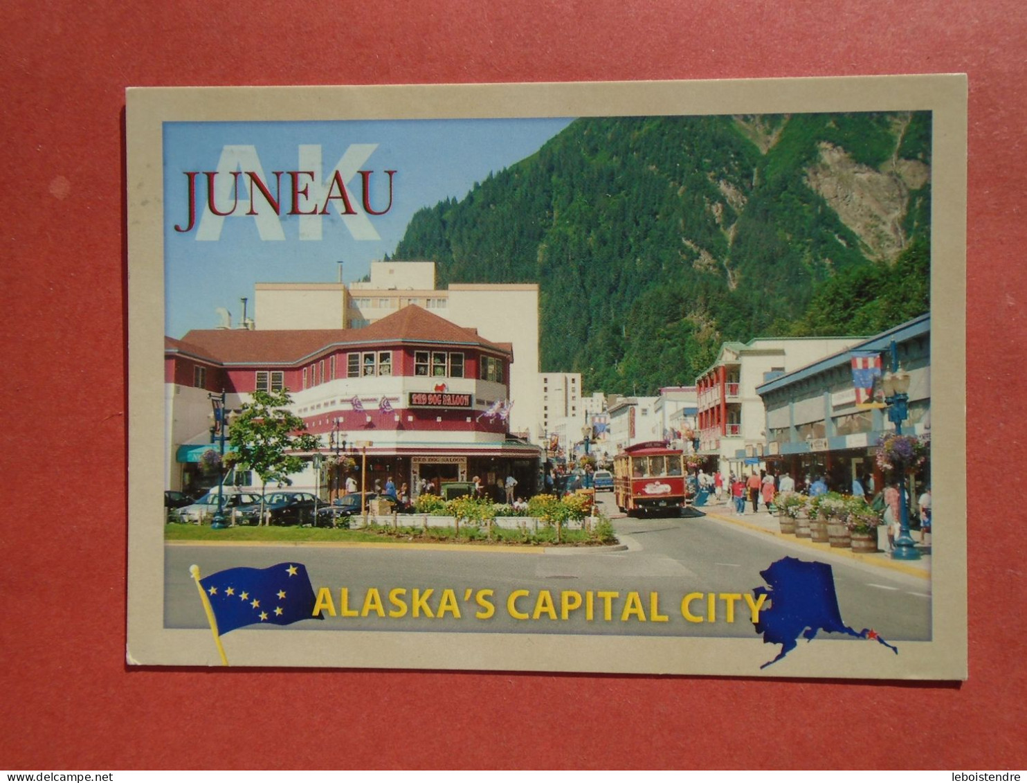 CPM JUNEAU  ALASKA   ALASKA'S CAPITAL CITY    VOYAGEE TIMBRE - Juneau