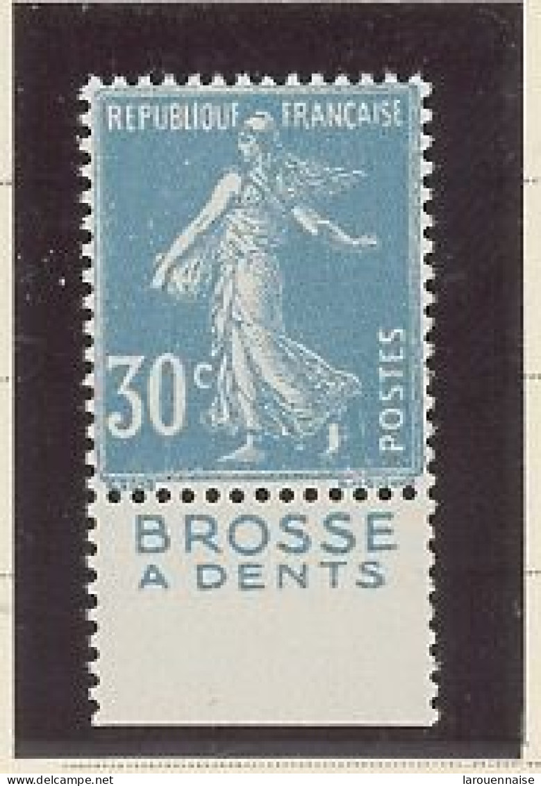 BANDE PUB -N°192 TYPE II B  -N**  -PUB  BROSSE A DENTS (GIBBS)-MAURY N°43 - Unused Stamps