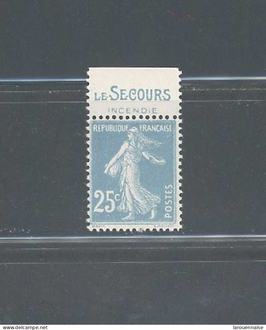 BANDE PUB -N°140 TYPE II   -N**  -PUB LE SECOURS -MAURY N°24 - Unused Stamps