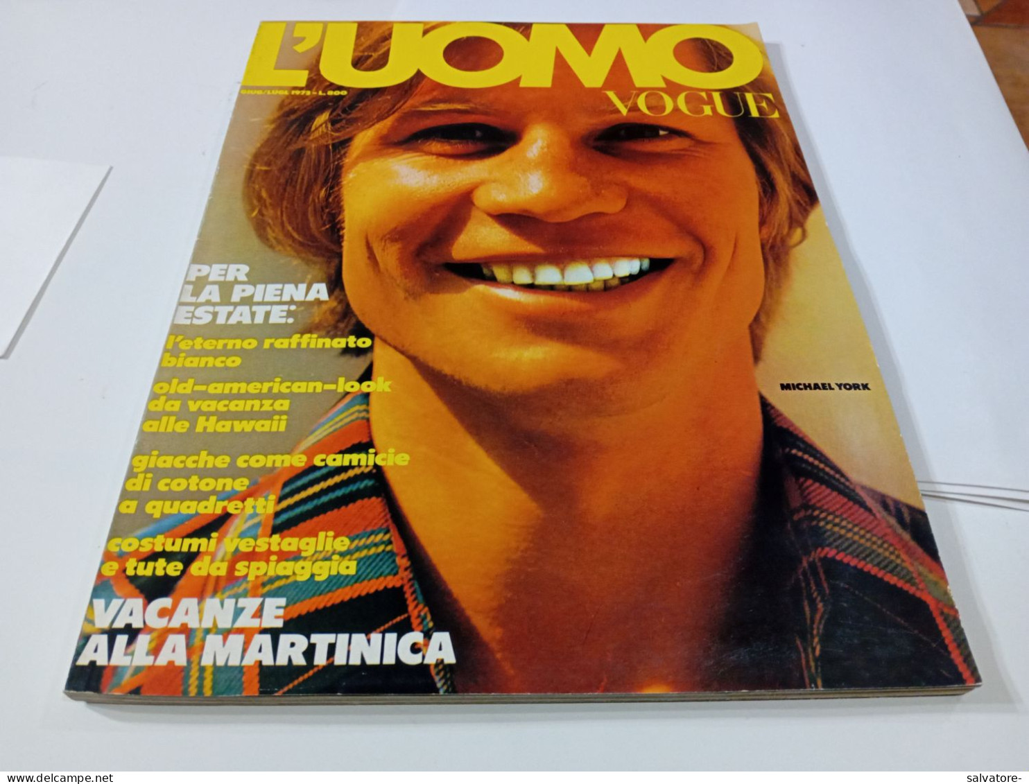 RIVISTA L'UOMO- GIUGNO / LUGLIO 1973 - Health & Beauty