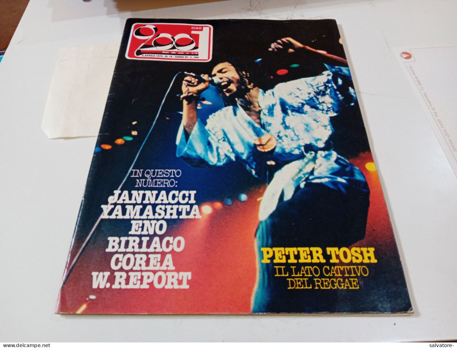 RIVISTA CIAO 2001- 8 APRILE  1979- NUMERO 14 ANNO XI - Music