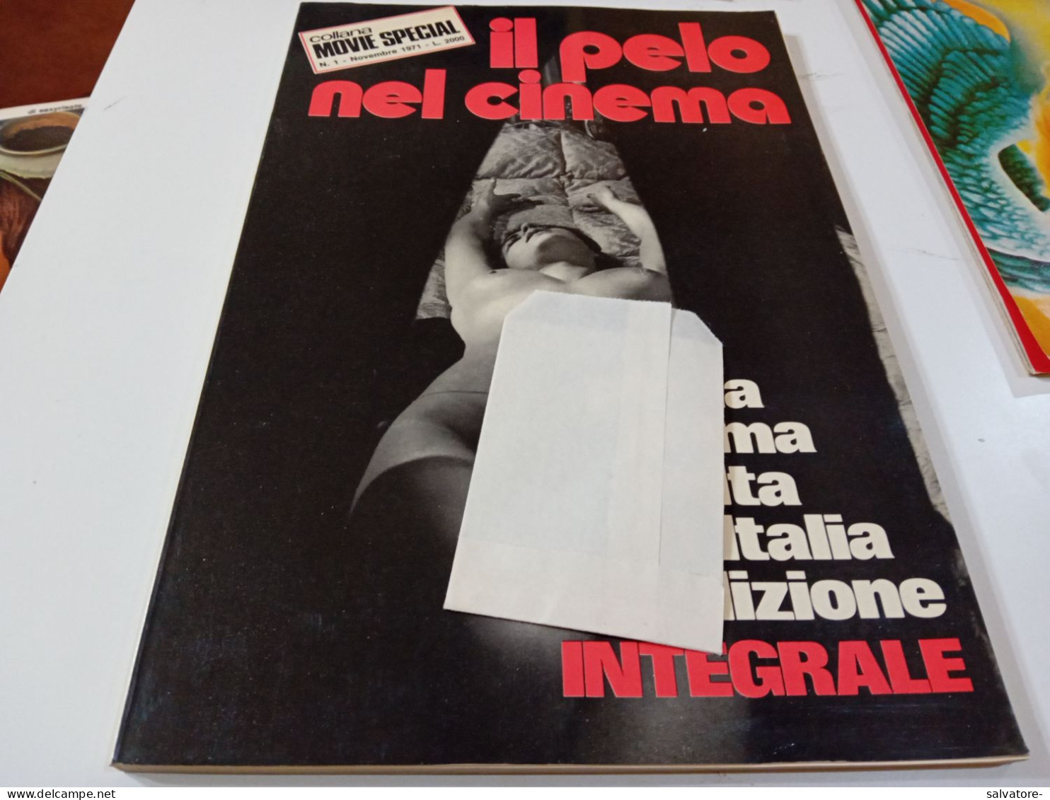 IL PELO NEL CINEMA- COLLANA MOVIE SPECIAL- NUMERO 1 - NOVEMBRE 1971 - First Editions