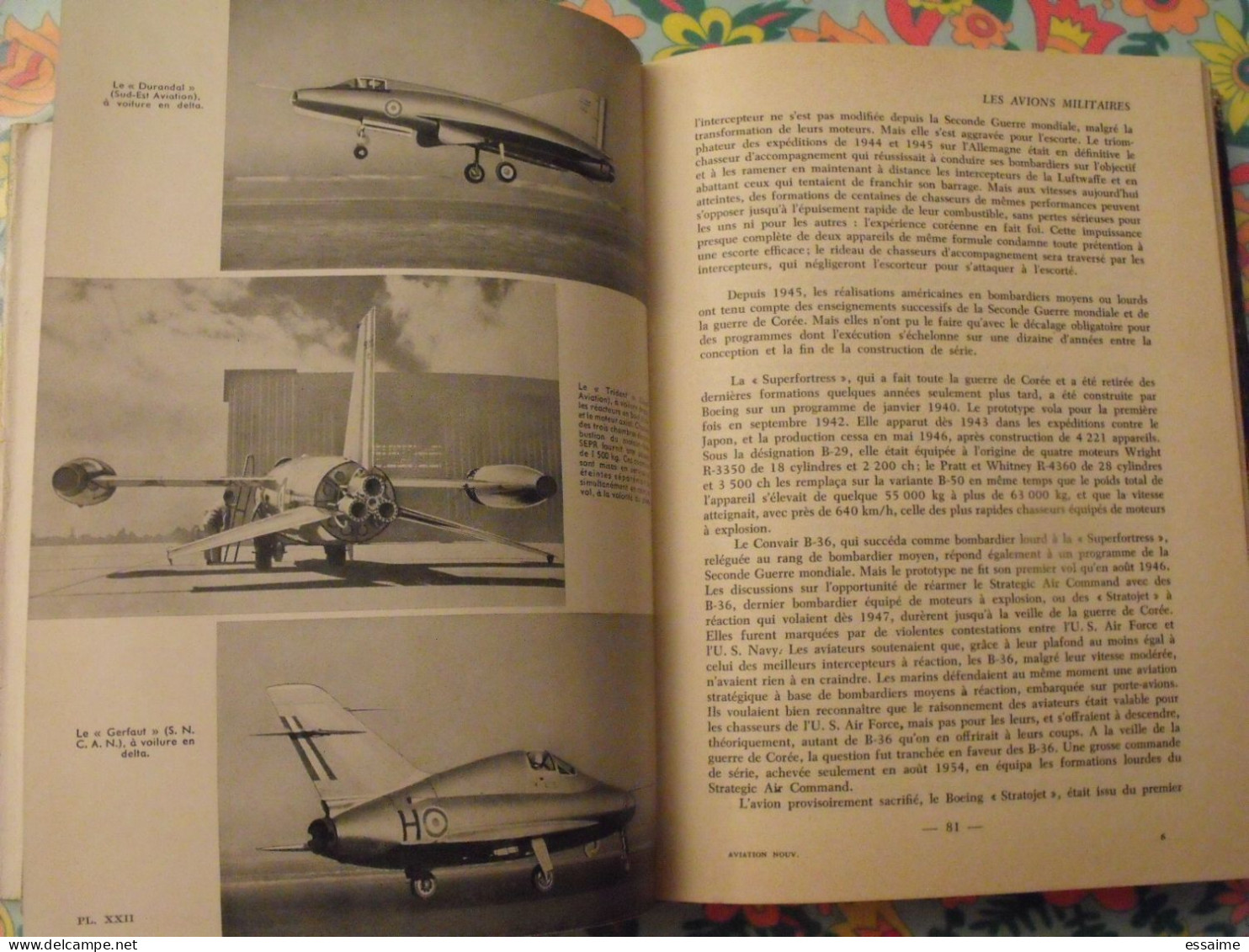 l'aviation nouvelle. camille rougeron. illustrations de jean Lattapy. Larousse 1957