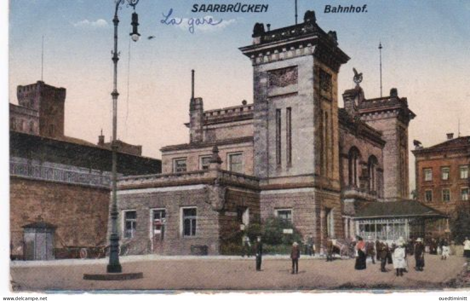 Allemagne, La Gare De Saarbrücken - Stazioni Senza Treni