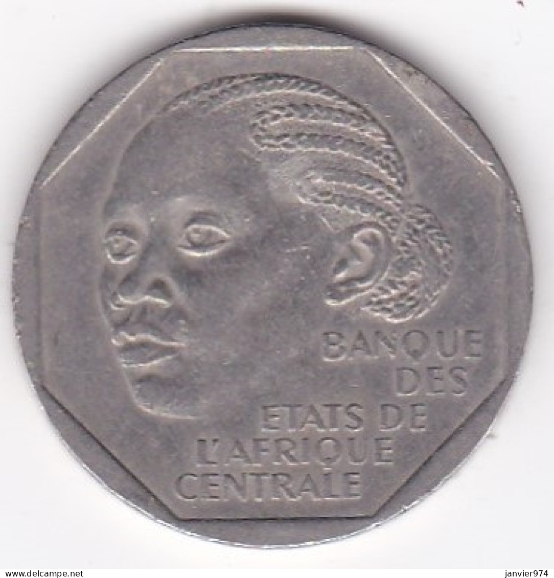 République Gabonaise 500 Francs 1985 , Cupro Nickel , KM# 14 - Gabun