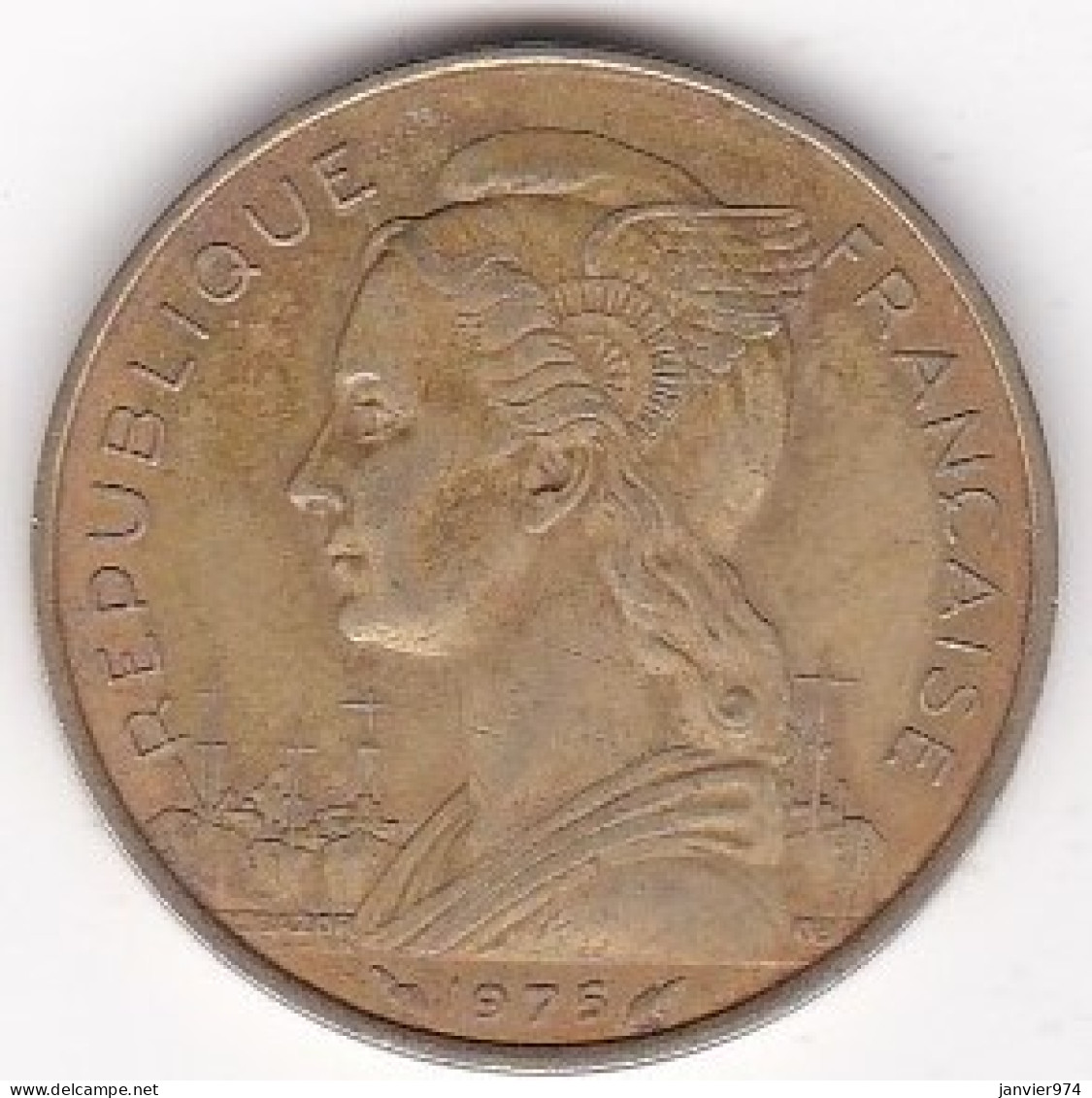 Territoire Français Des Afars Et Des Issas Djibouti 10 Francs 1975 , En Cupro Alu Nickel , Lec# 63 - Dschibuti