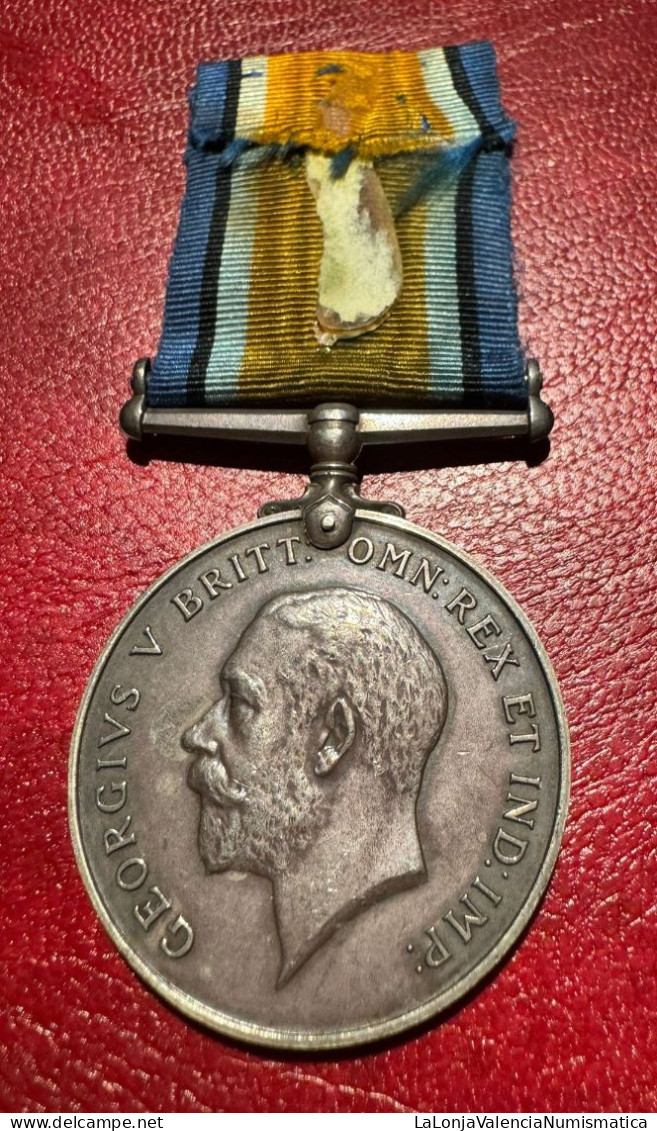 Inglaterra Medalla Jorge V Campaña 1914-1918 - Otros & Sin Clasificación