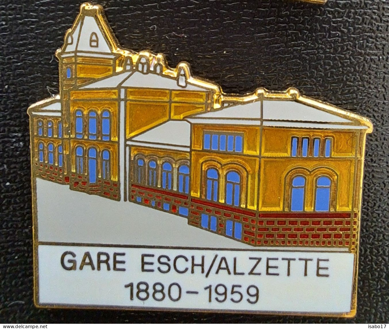 " Gare Esch Alzette 1880-1959 " Luxembourg Pin - TGV