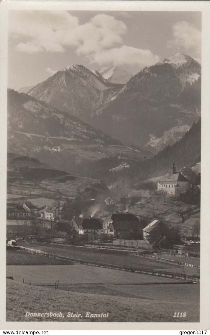 E650) DONNERSBACH- Steiermark - Sehr Schöne Alte FOTO AK 1935 - Donnersbach (Tal)