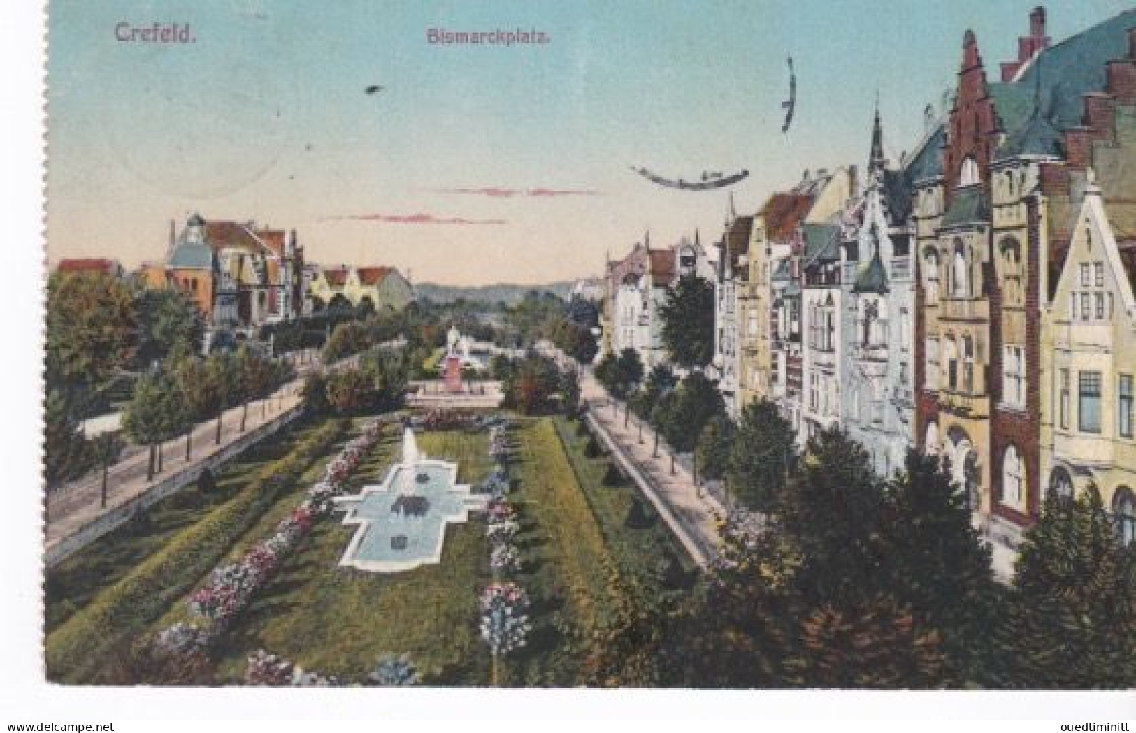 Krefeld, Bismarckplatz; 1909. - Krefeld