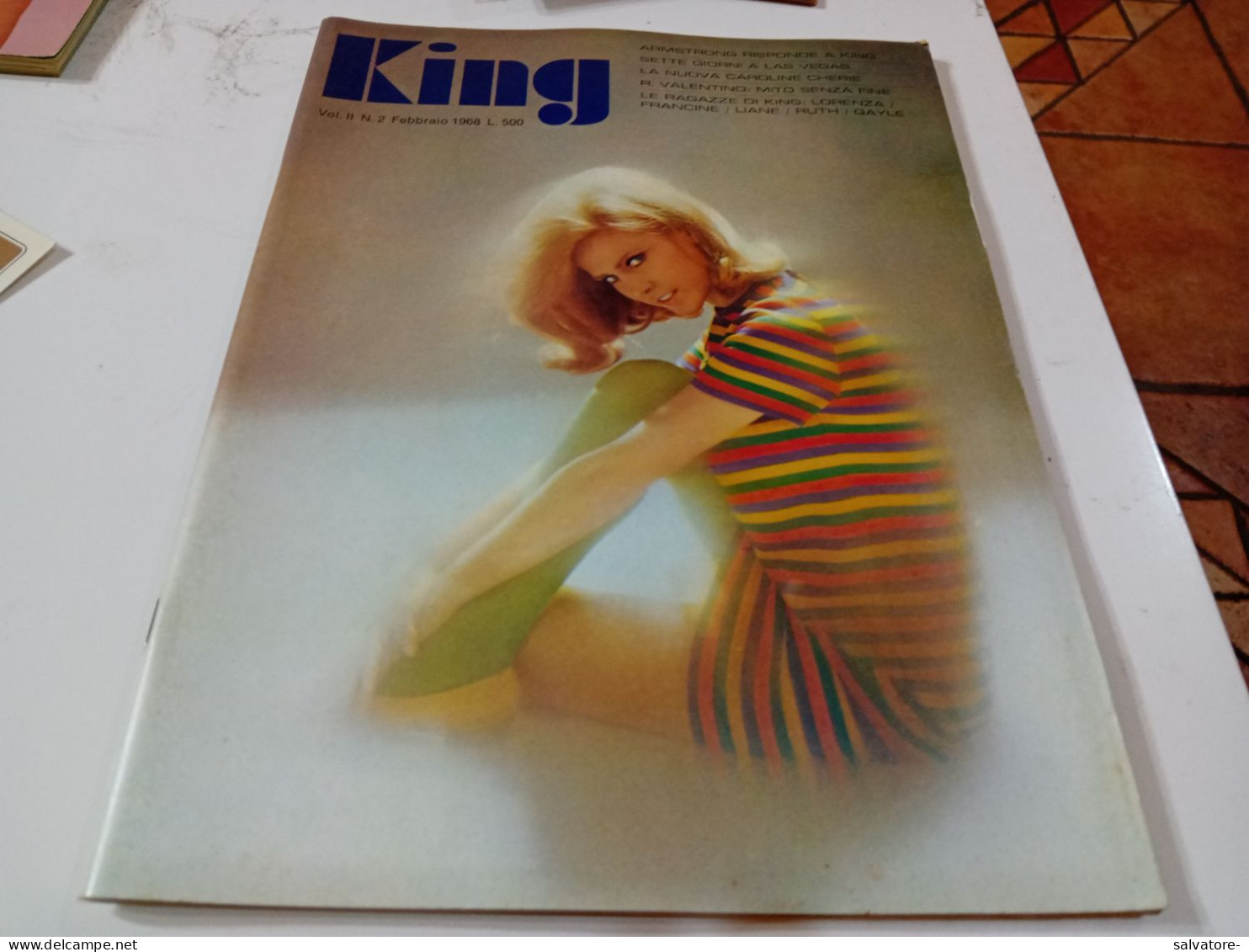 RIVISTA KING NUMERO 2- FEBBRAIO 1968 - Santé Et Beauté