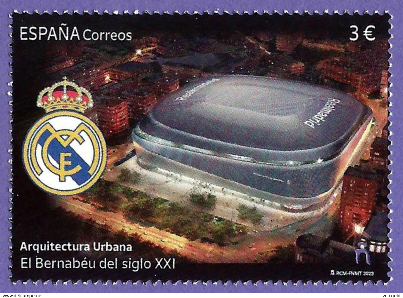 España. Spain. 2023. HB. Real Madrid Club De Futbol. El Bernabéu Del Siglo XXI - Clubs Mythiques