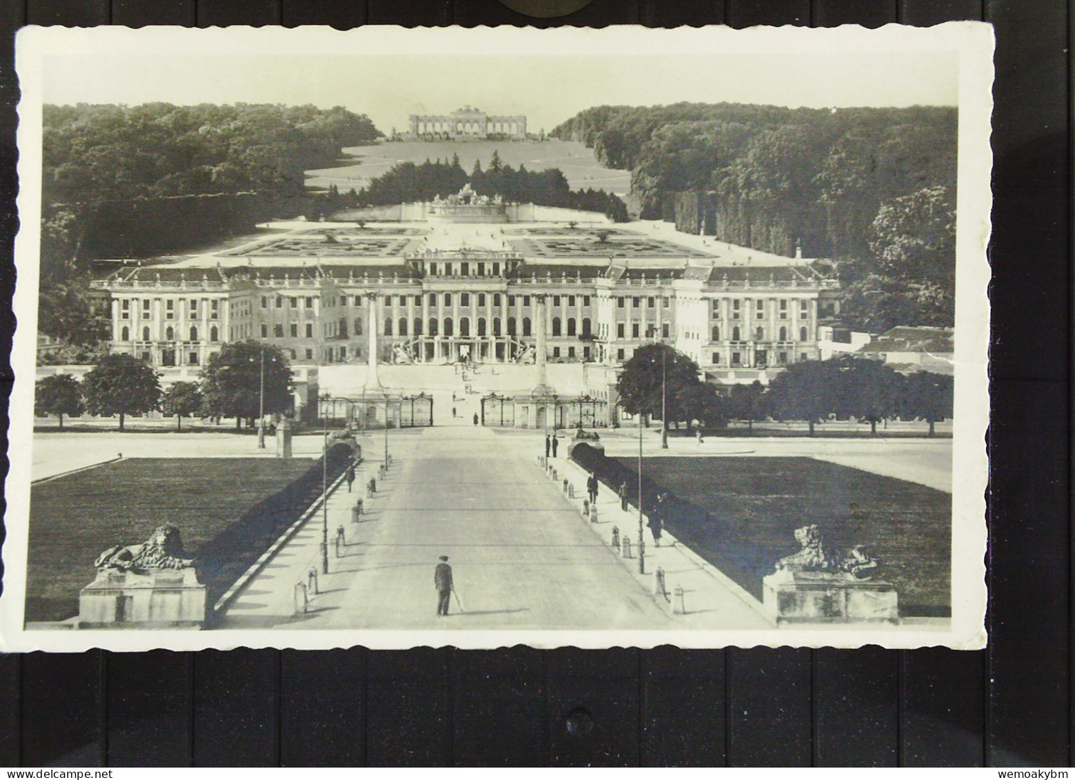 Österreich: Ansichtskarte Von Wien Mit Gesamtansicht Des Lustschlosses Schönbrunn Um 1930 -BM Abgelöst - Château De Schönbrunn