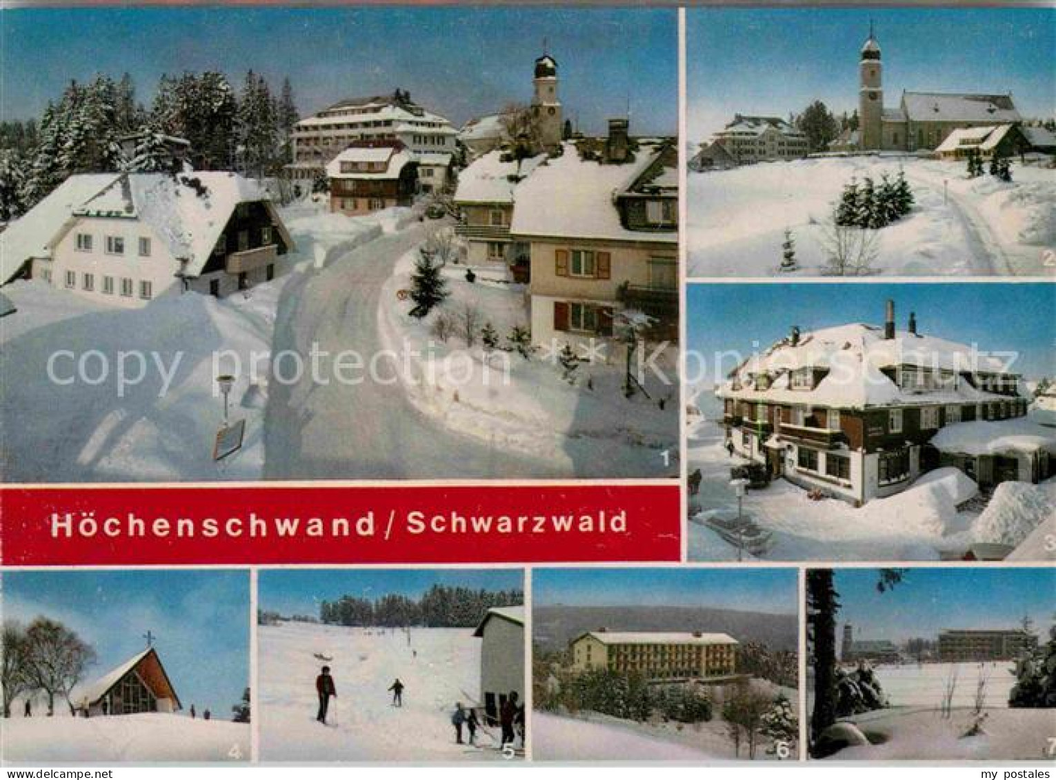 42695506 Hoechenschwand Kurhaus Kirche Hotel Alpenblick Kapelle Maria Frieden Sk - Höchenschwand
