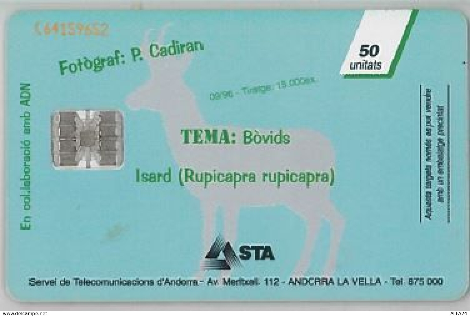 PHONE CARD-ANDORRA (E45.20.1 - Andorre