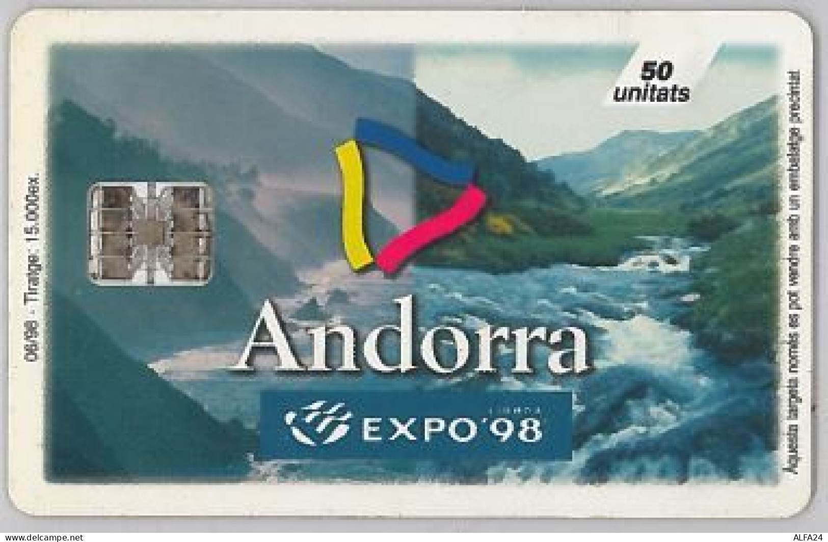 PHONE CARD-ANDORRA (E45.19.5 - Andorre