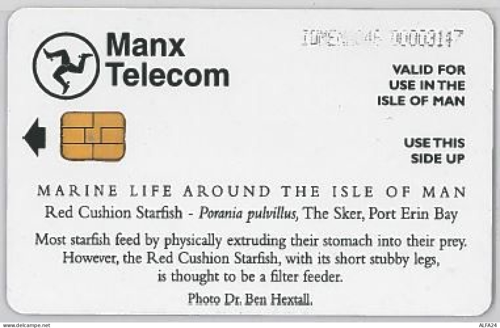 PHONE CARD - ISLE MAN (E44.35.3 - Isla De Man