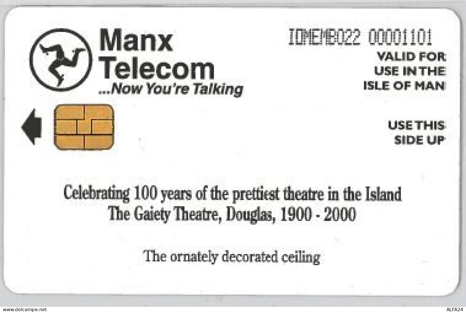 PHONE CARD - ISLE MAN (E44.34.8 - Isle Of Man