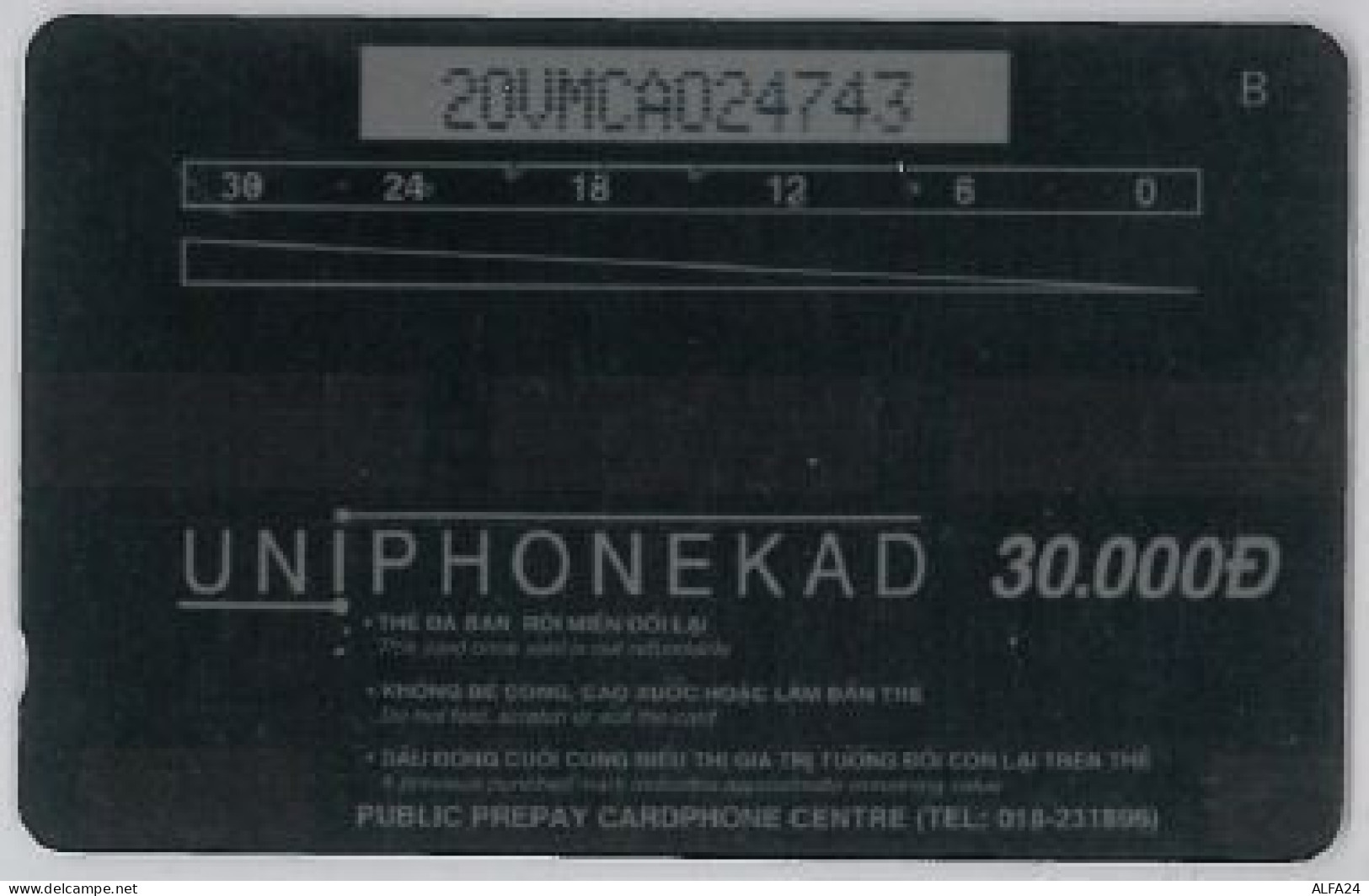 PHONE CARD - VIETNAM (E44.31.7 - Viêt-Nam