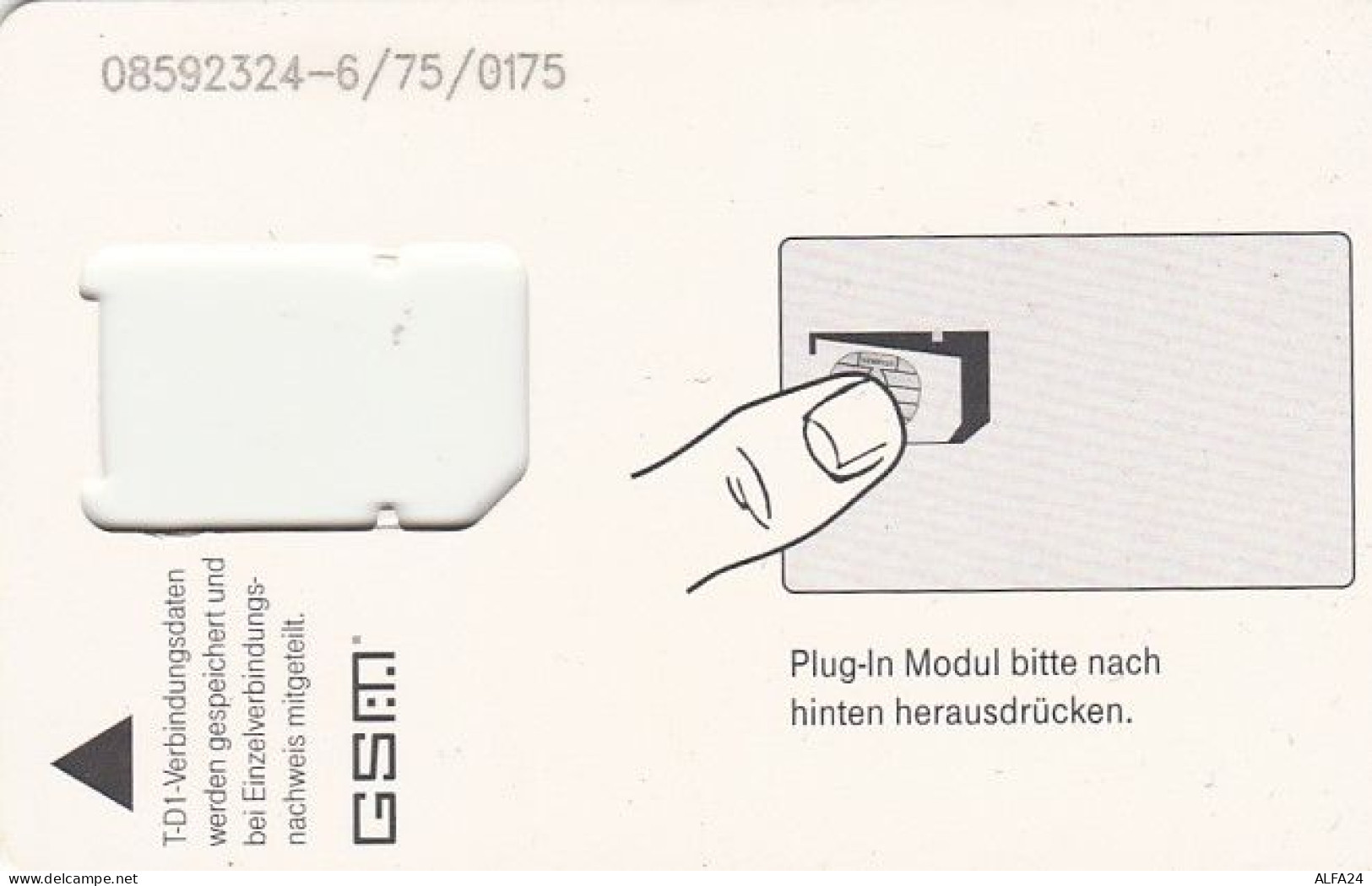 GSM WITHOUT CHIP GERMANIA (E43.24.6 - GSM, Voorafbetaald & Herlaadbare Kaarten