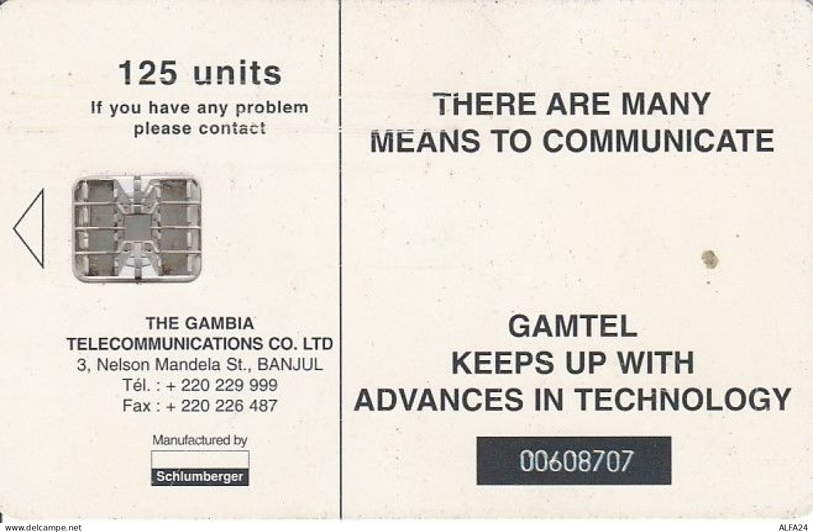 PHONE CARD GHANA (E43.26.5 - Gambie