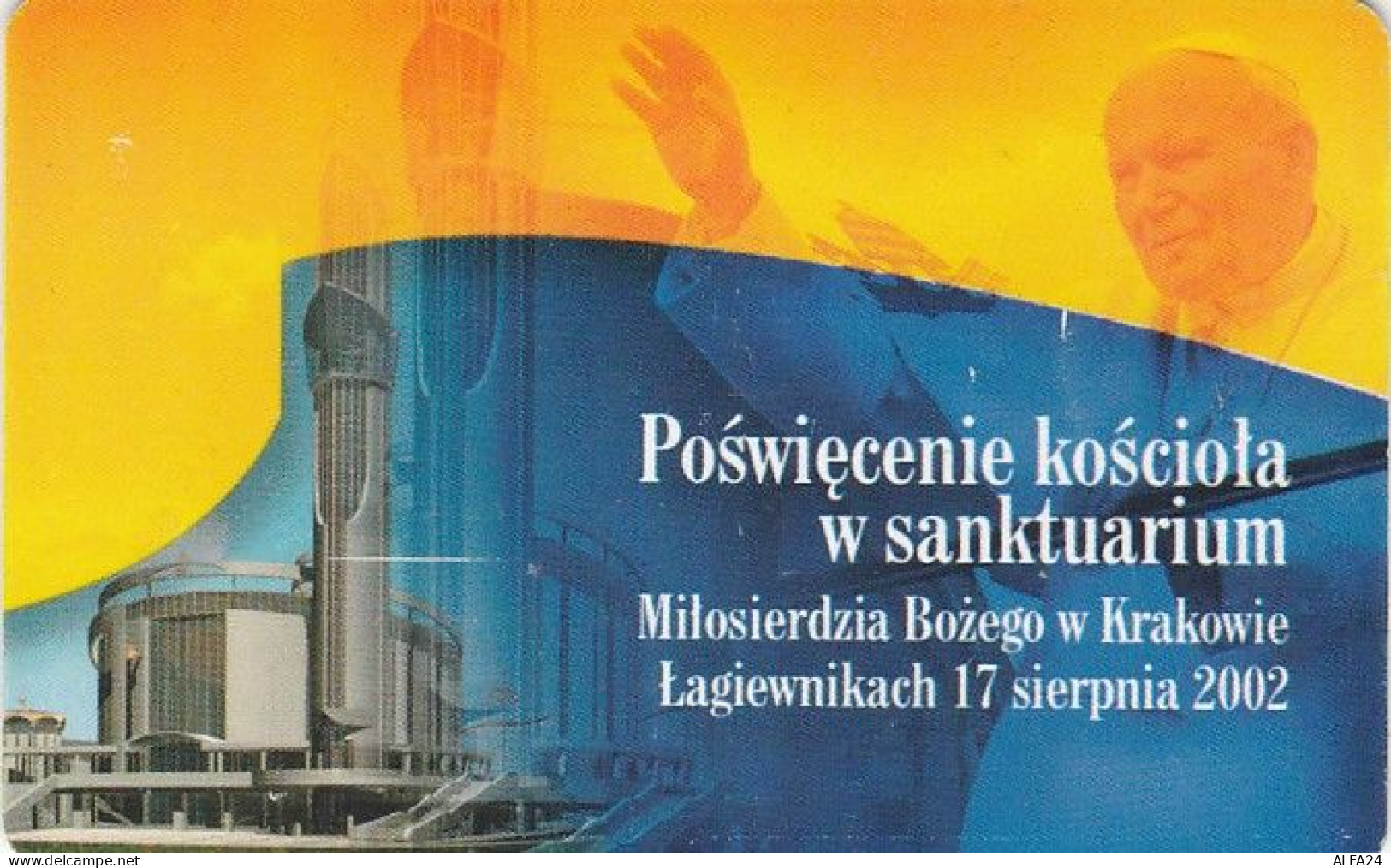 PHONE CARD POLONIA PAPA (E43.26.6 - Pologne