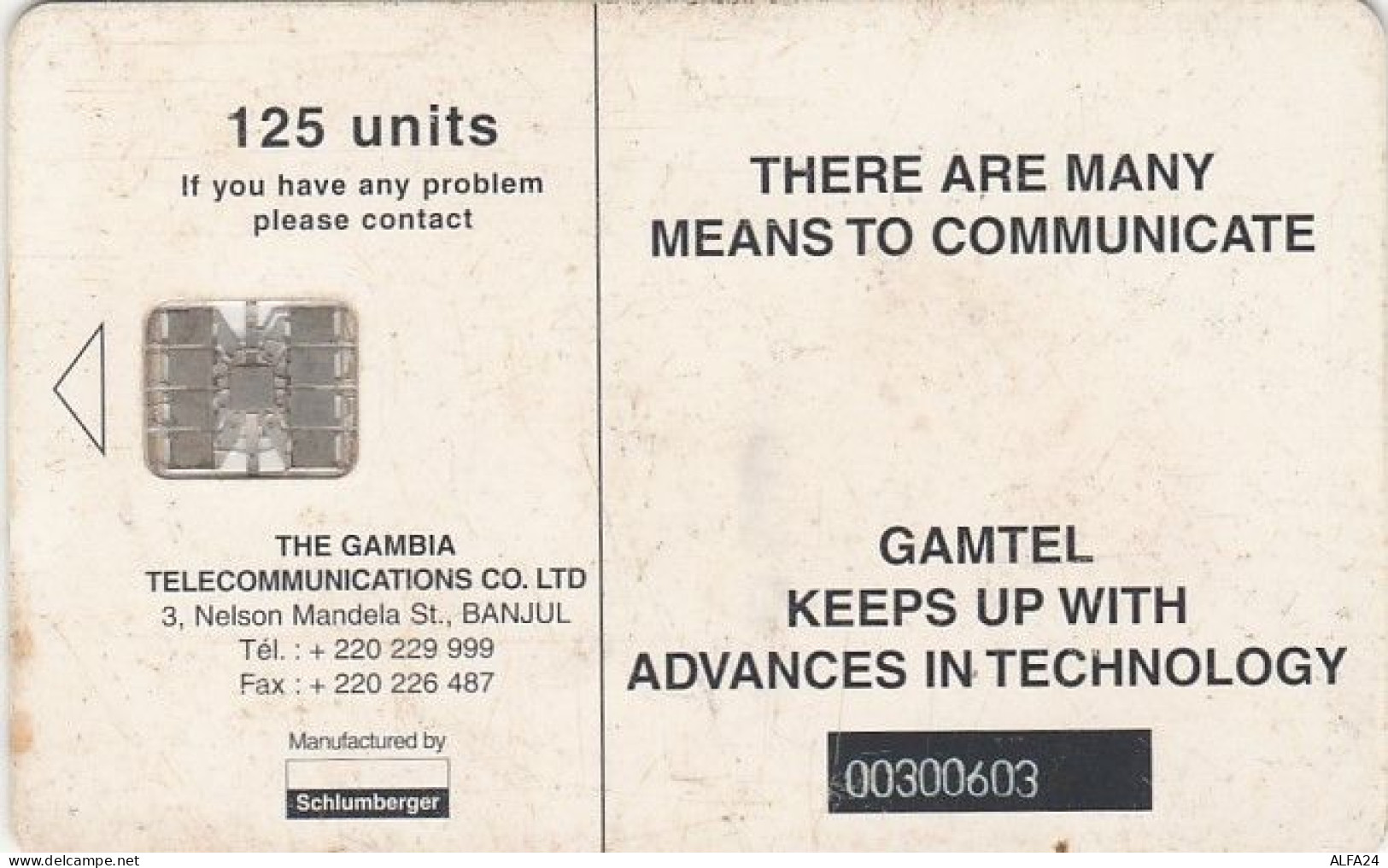 PHONE CARD GHANA (E43.26.4 - Gambie