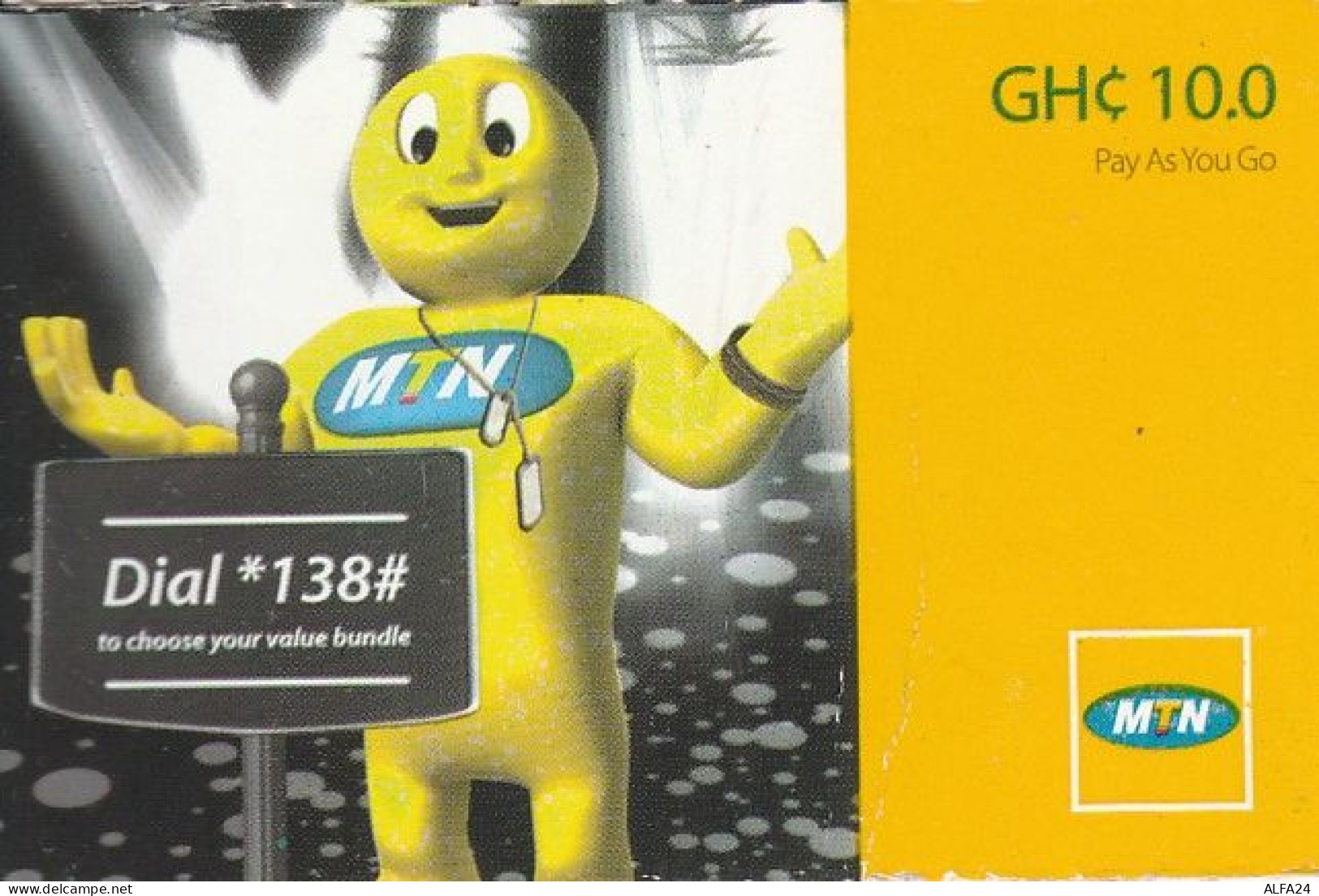 PREPAID PHONE CARD GHANA (E43.16.7 - Ghana