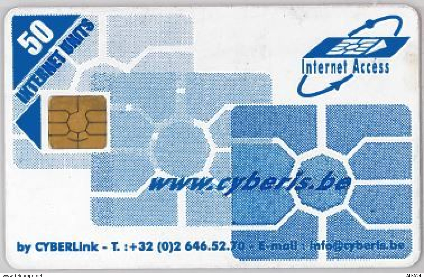 PHONE CARD INTERNET ACCESS-BELGIO (E47.50.8 - [2] Prepaid & Refill Cards