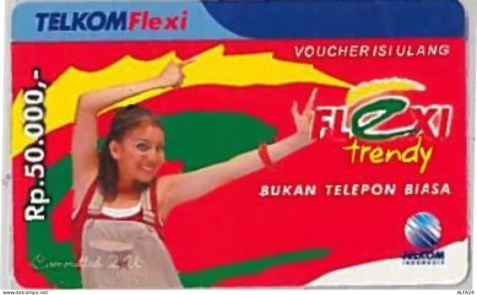 PREPAID PHONE CARD-INDONESIA (E46.46.6 - Indonesia