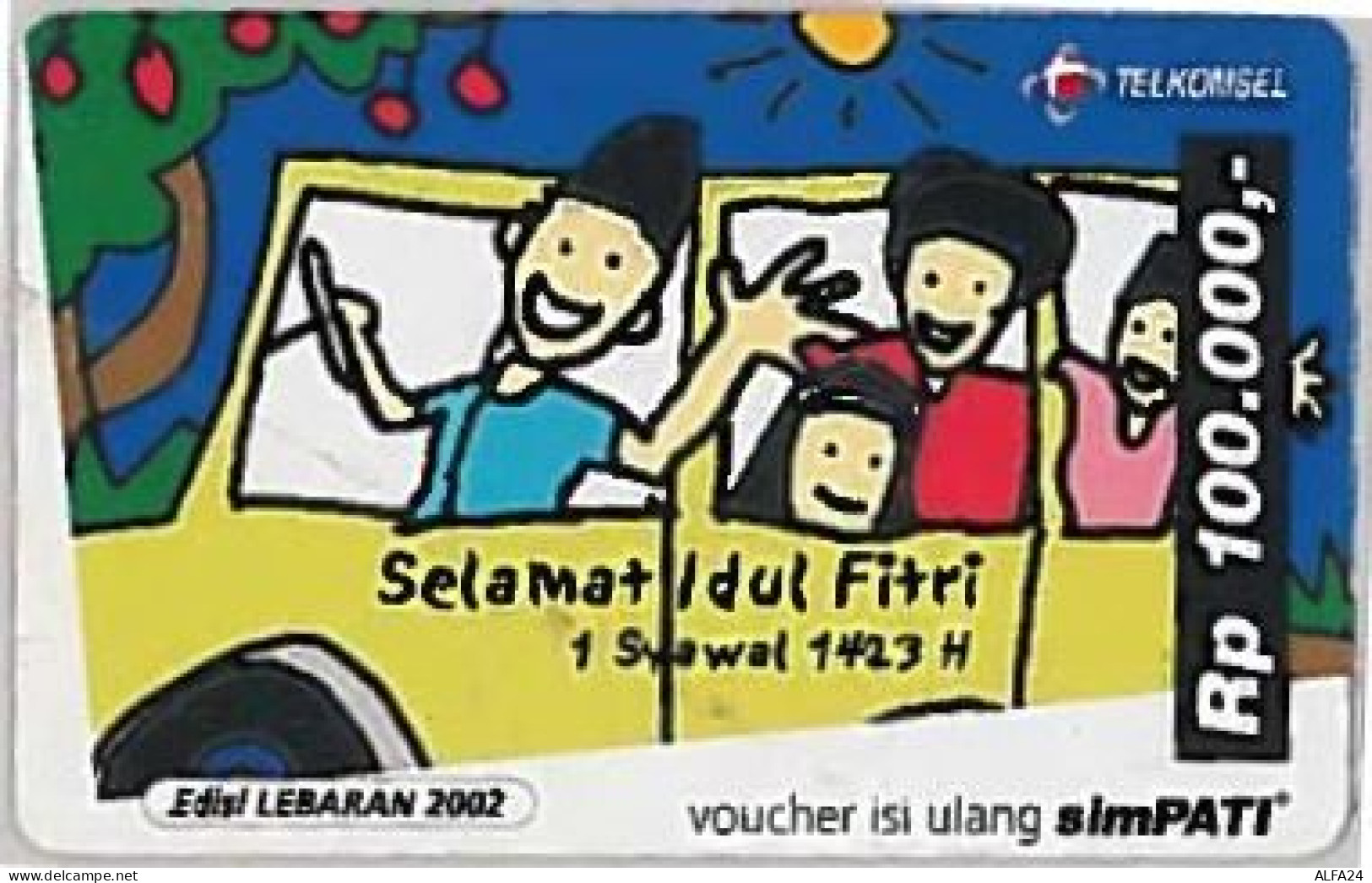 PREPAID PHONE CARD-INDONESIA (E46.45.7 - Indonésie
