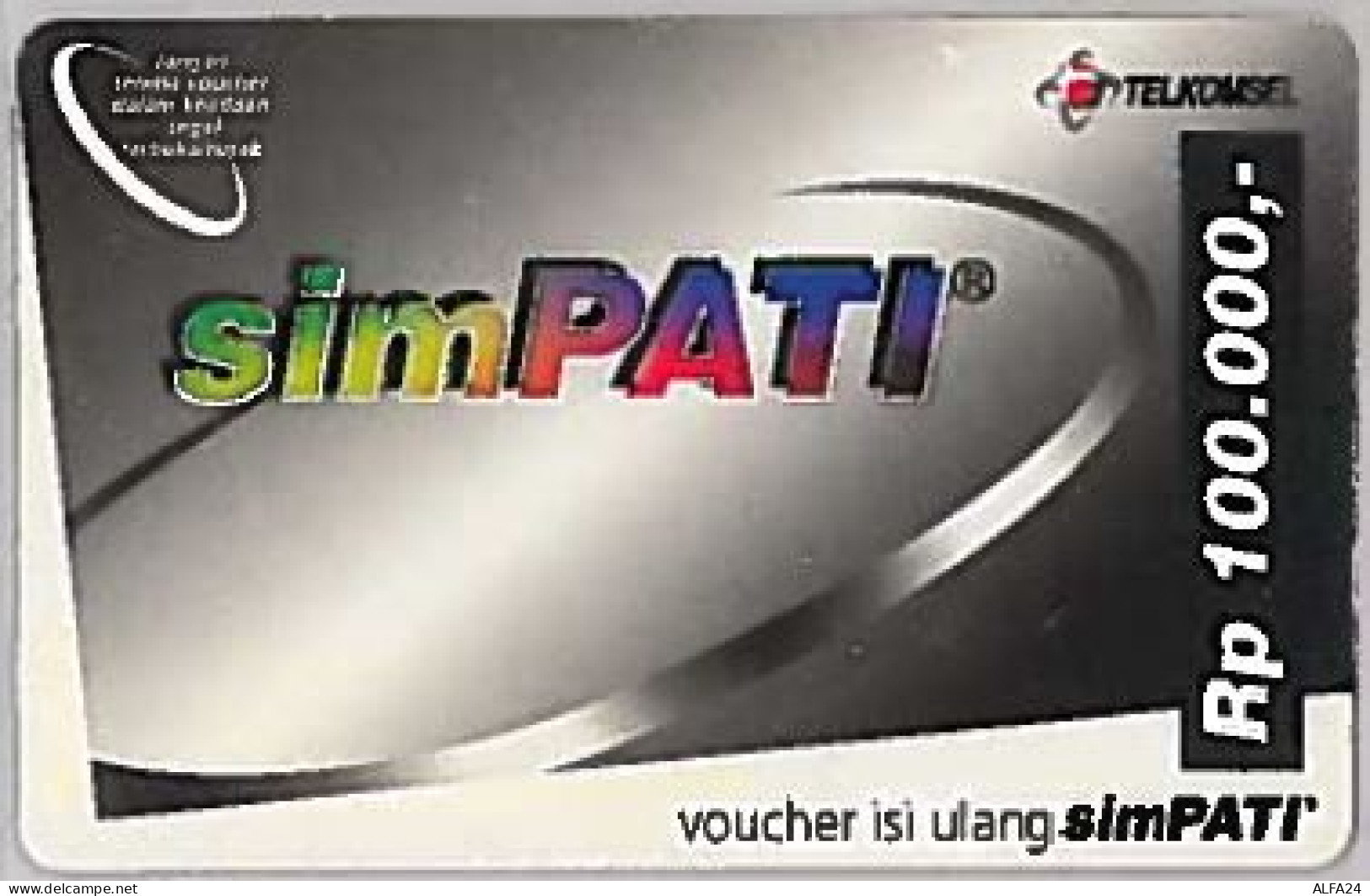 PREPAID PHONE CARD-INDONESIA (E46.45.6 - Indonesië