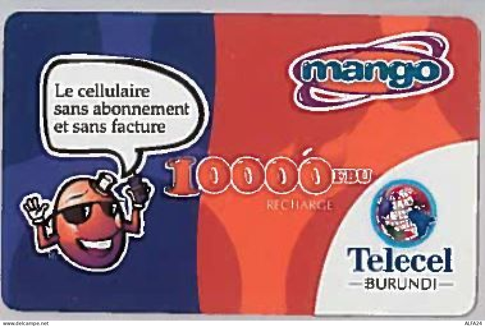 PREPAID PHONE CARD-BURUNDI (E46.11.2 - Burundi