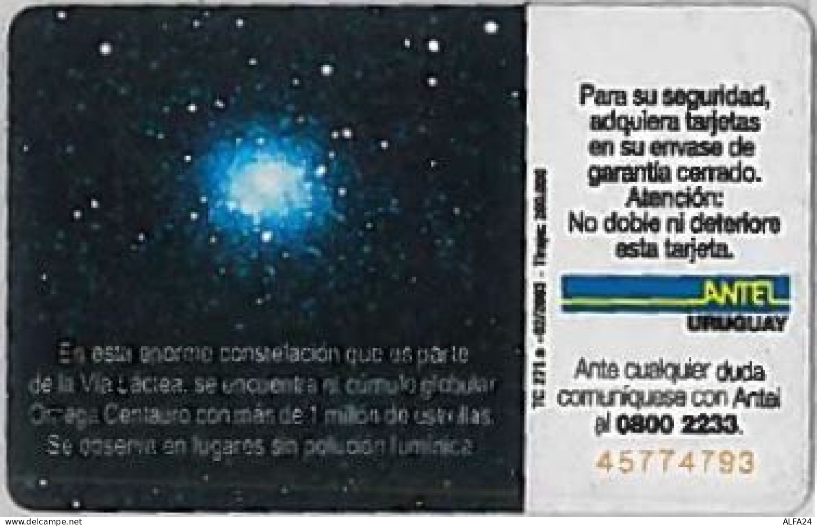 PHONE CARD-URUGUAY (E46.60.8 - Uruguay