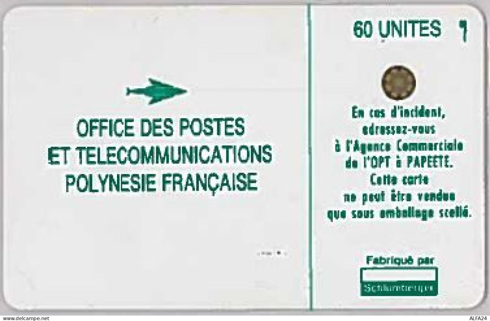 PHONE CARD-POLINESIA FRANCESE (E46.3.4 - Polynésie Française