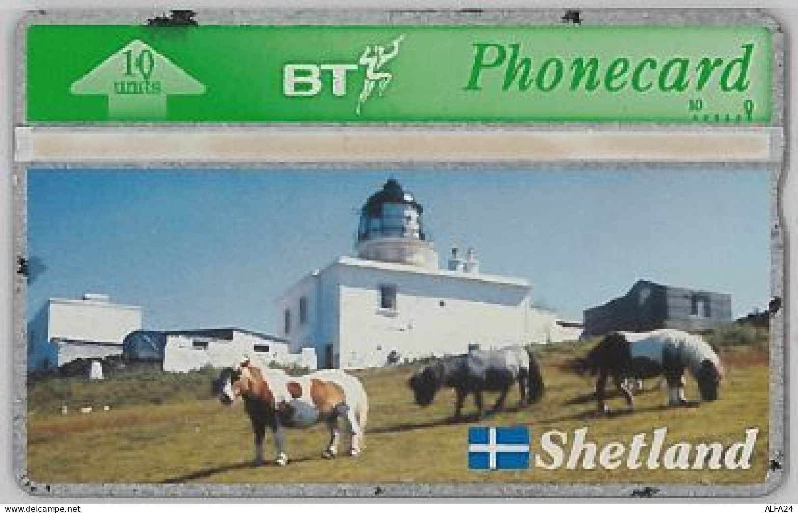 PHONE CARD-SCOZIA SHETLAND (E47.26.3 - BT Private