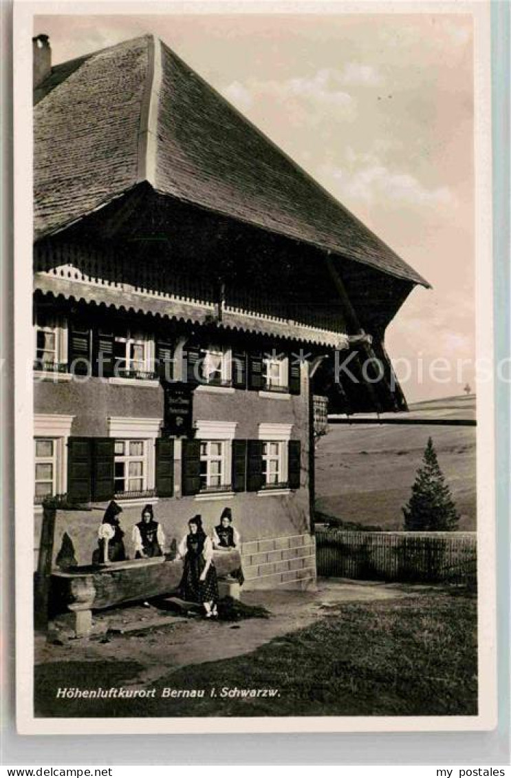 42694425 Bernau Schwarzwald Gasthaus Schwanen Trachtenmaedchen Bernau Im Schwarz - Bernau