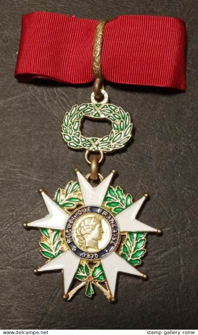 FRANCIA - Francia - Honneur Et Patrie - Medaglia Al Merito - 1870 - Francia, Légion D'Honneur, Troisième République - Monarquía / Nobleza