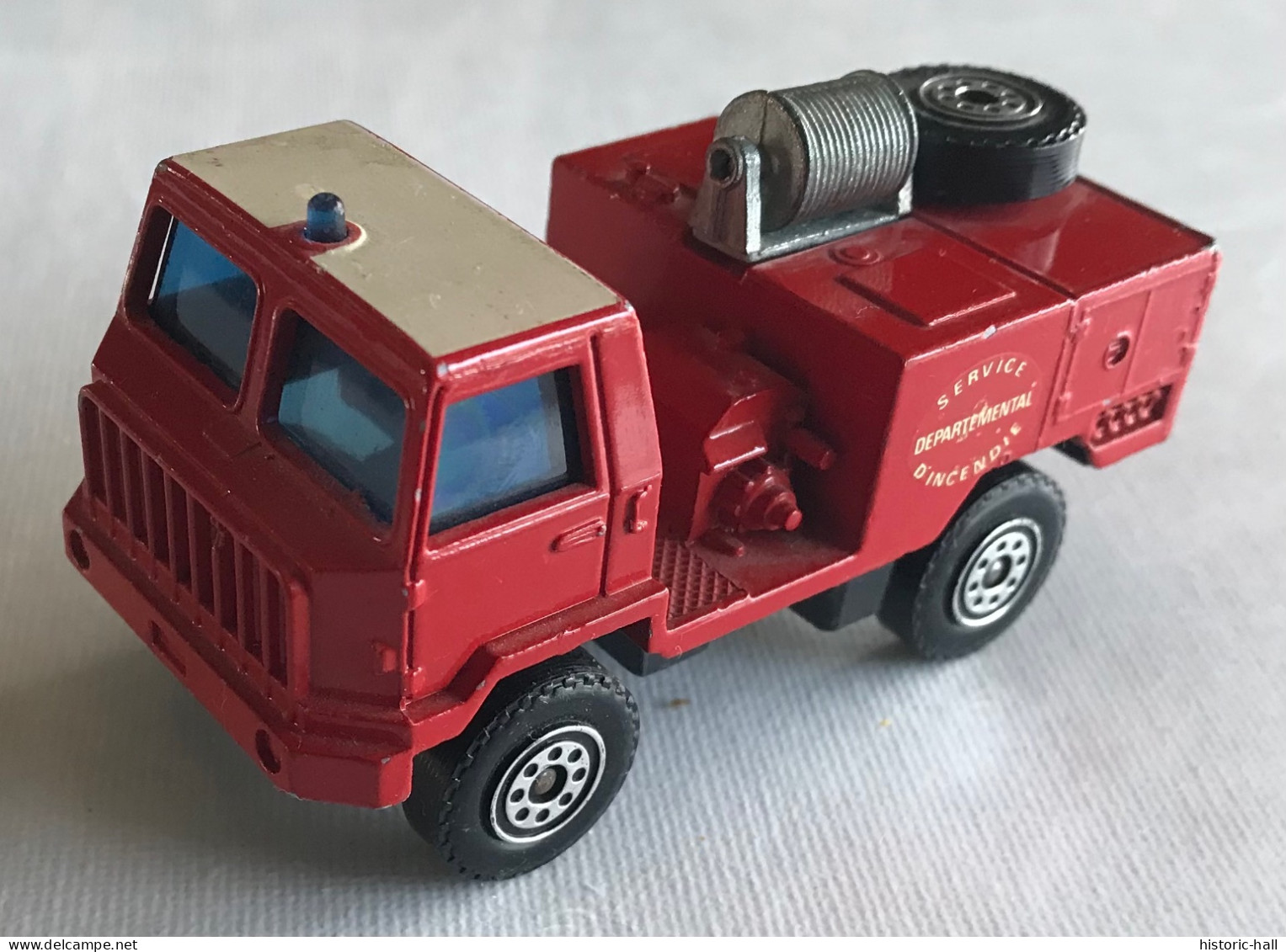 SOLIDO - 12/73 -  Camion Pompier - Camiva  BERLIET 4x4 F.F - Schaal 1:32