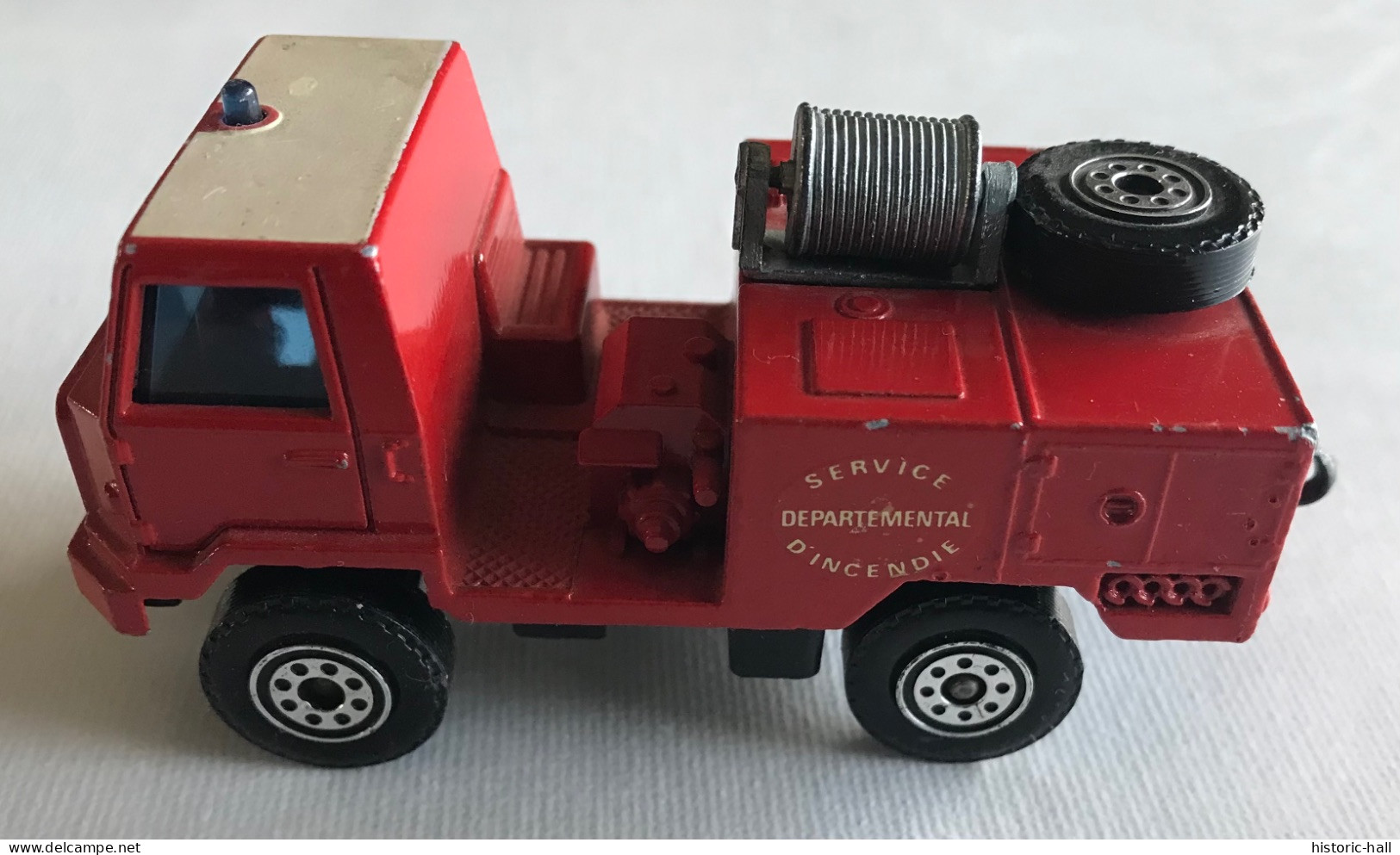 SOLIDO - 12/73 -  Camion Pompier - Camiva  BERLIET 4x4 F.F - Escala 1:32